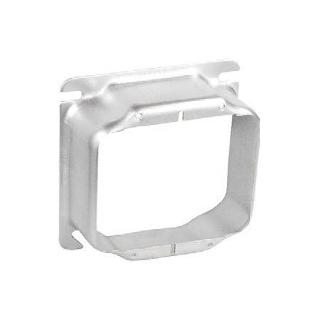 Southwire Device Ring, 2 Gangs, Stainless Steel, Square Box Type 52C20-SS